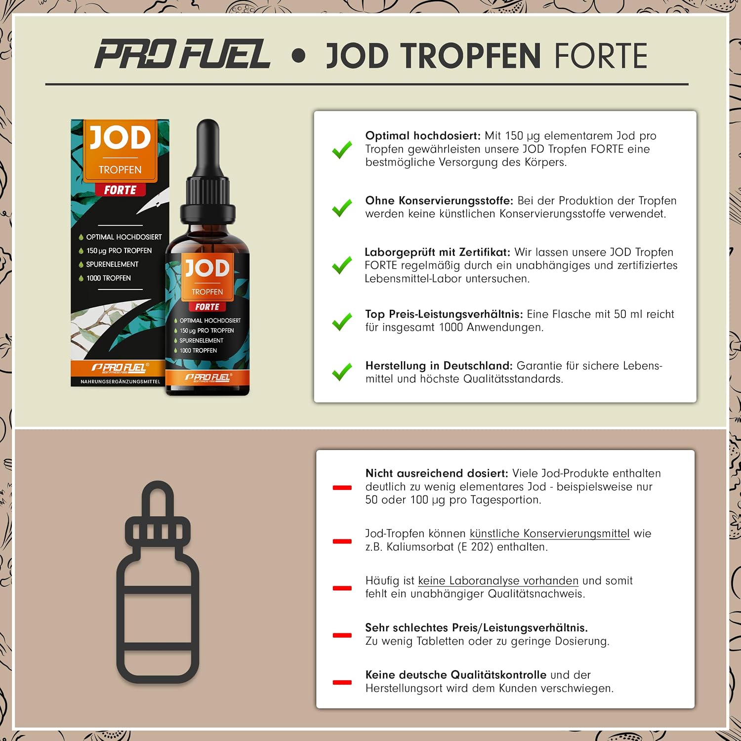 Thumbnail 2 de Jod Tropfen Forte 150 µg pro Tropfen