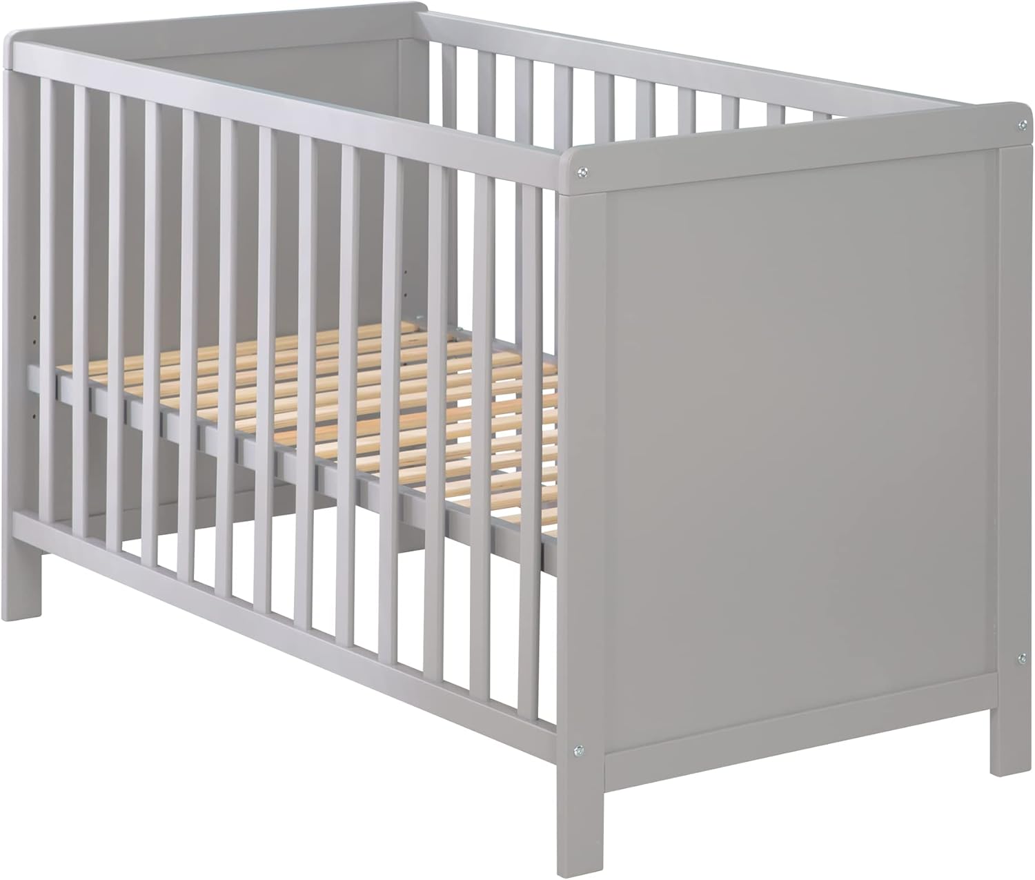 Thumbnail 1 de Roba Lit Cododo 60 x 120 cm — Réglable en hauteur, 5 barreaux amovibles et sommier à lattes inclus