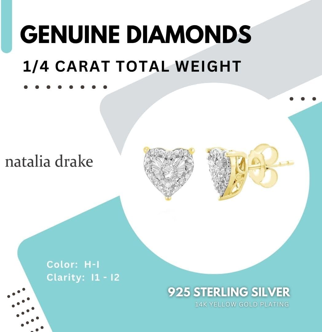 Detalle de Natalia Drake Diamond Jewelry, 1/4 Cttw