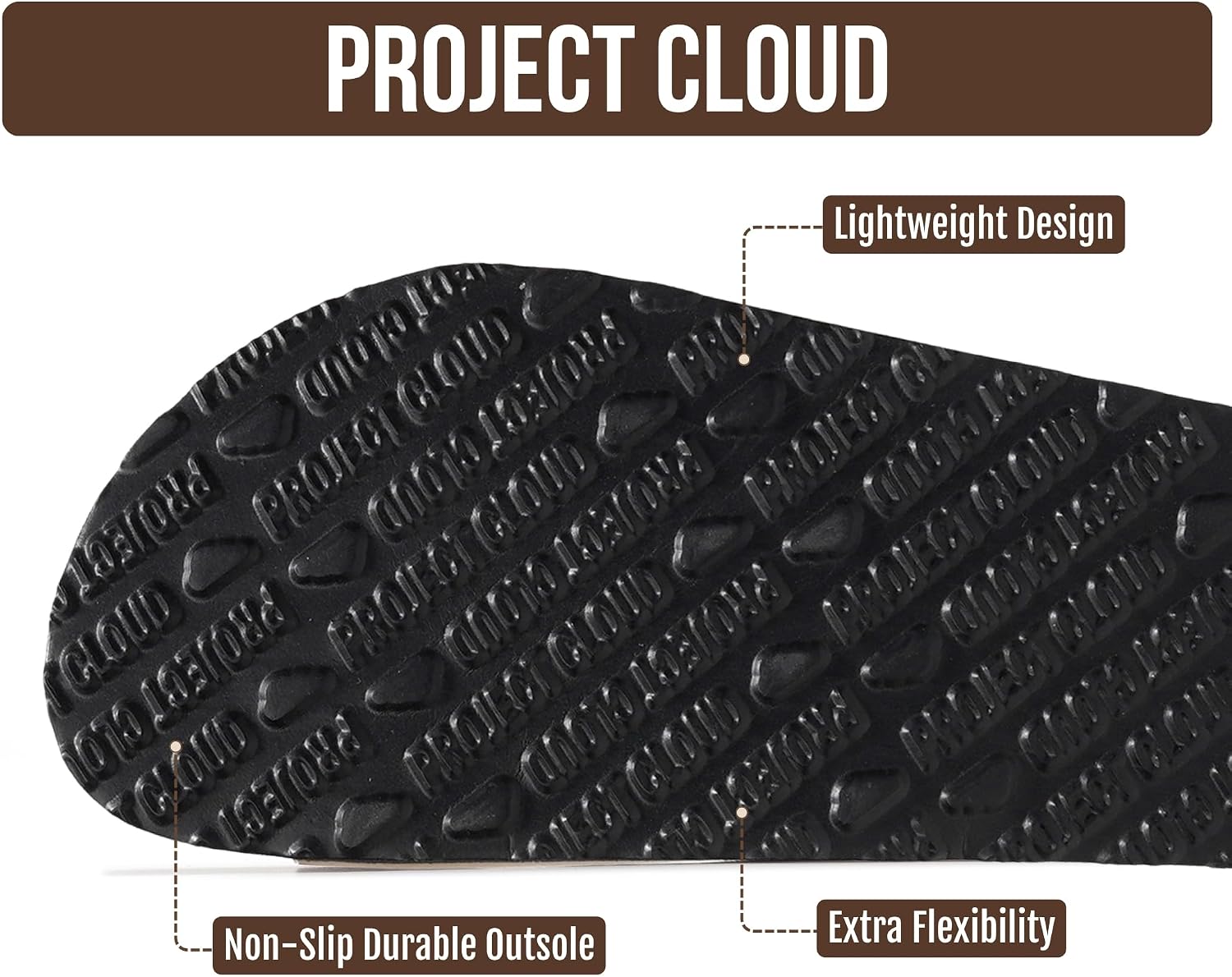 Detalle 2 de Project Cloud Women's Leather Sandals