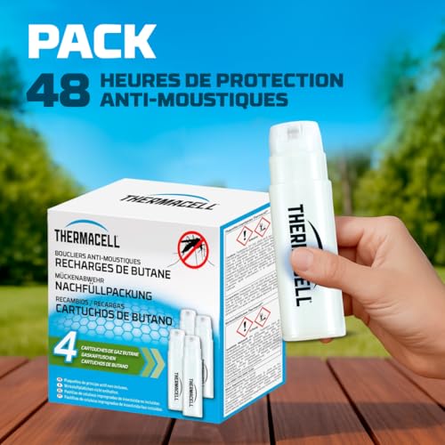 Thumbnail 7 de Thermacell 4 Cartouches Gaz Butane Anti Moustiques Tigres – Extérieur