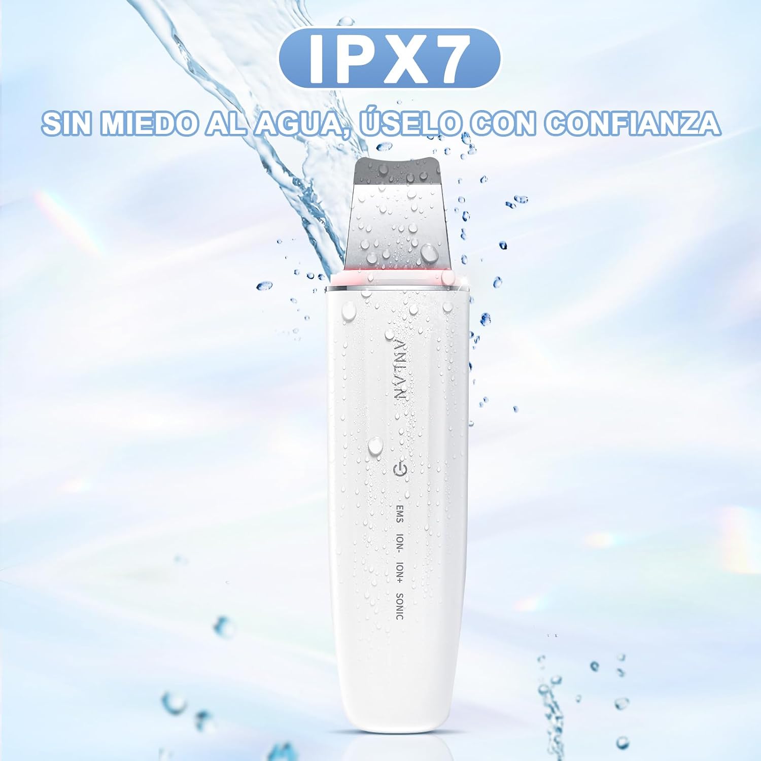 Thumbnail 4 de ANLAN Peeling Ultrasónico Facial IPX7