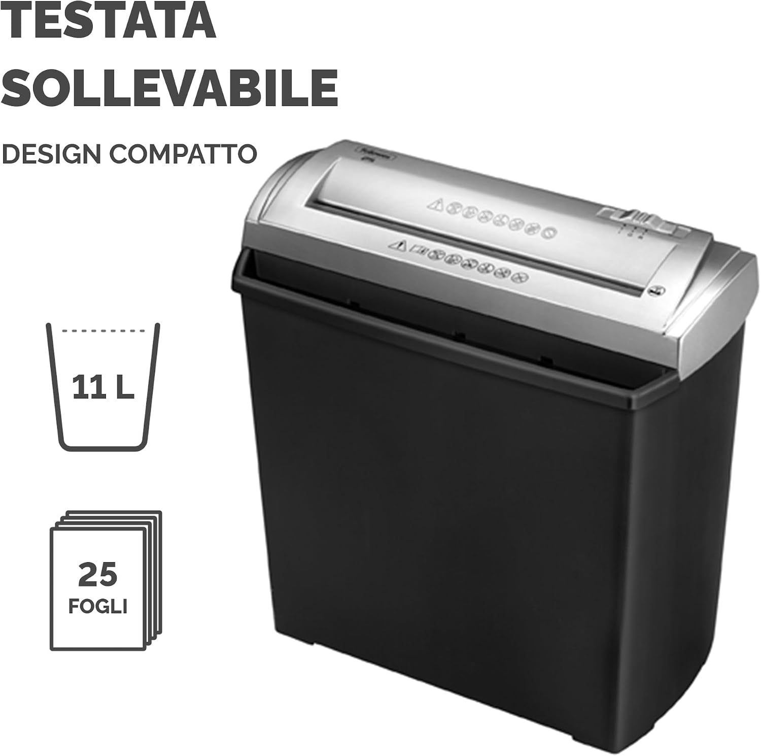 Detalle de Fellowes FS-5S distruggi documenti P-1, 7 mm