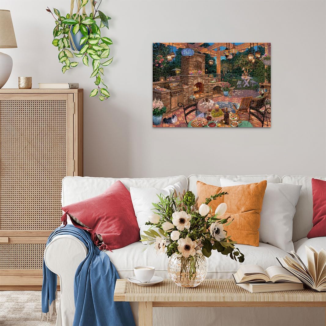 Detalle de Ravensburger My Haven No.10 The Garden Kitchen 1000 Piece Jigsaw Puzzle