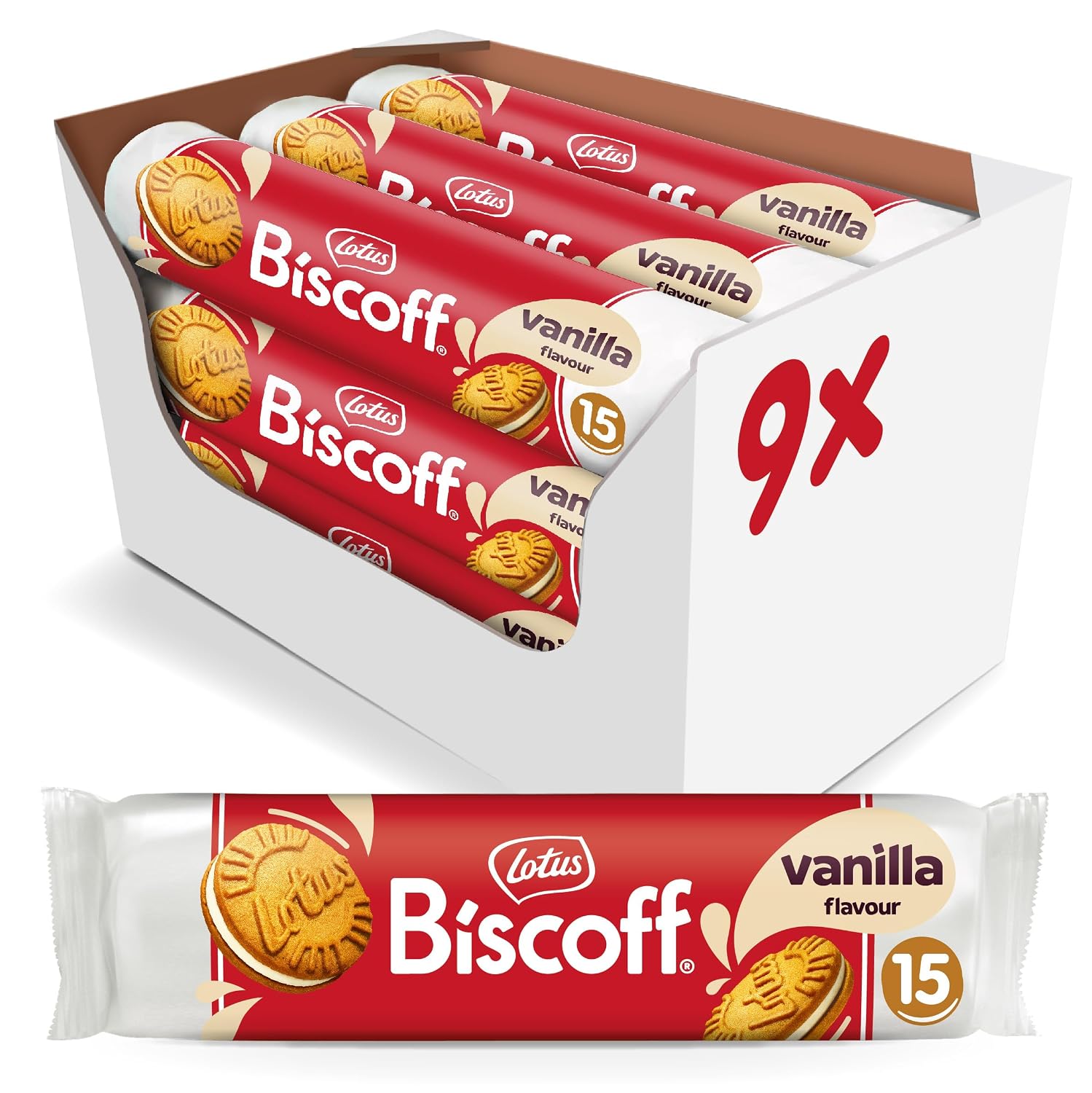 Thumbnail 6 de Lotus Biscoff Sandwich-Doppelkekse mit Schokoladengeschmack – 9 Rollen, 135 Kekse, 1,35 kg