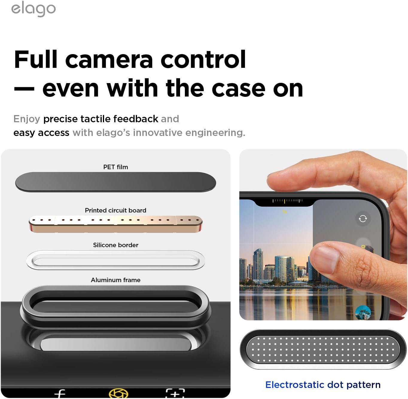 Detalle de elago Cover Magnetica in Silicone Liquido per iPhone 17 (6,3") – Compatibile MagSafe