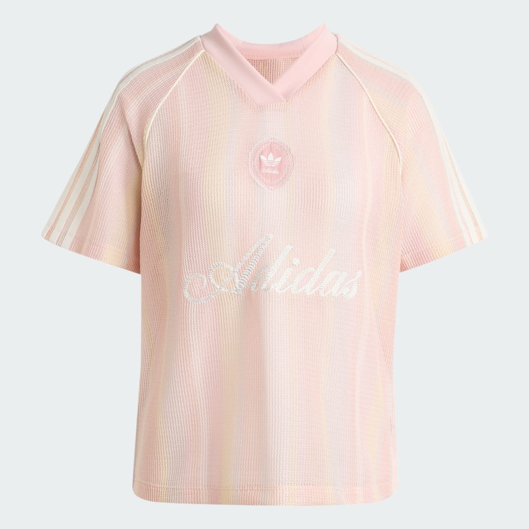 Thumbnail 3 de Camiseta de gran tamaño Summer Glow de adidas Originals (rosa)