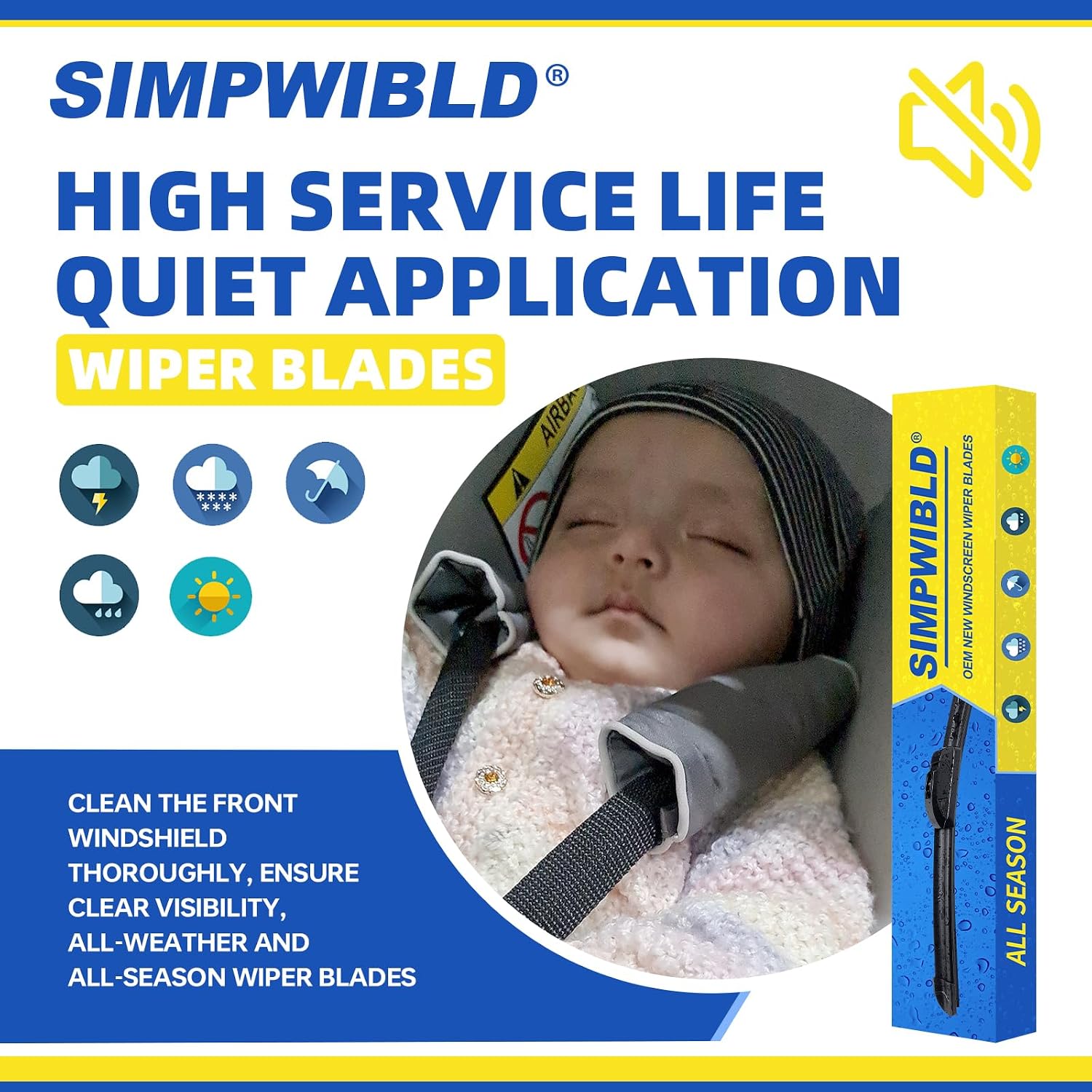 Thumbnail 4 de 2 Factory Wiper Blades for Honda Fit