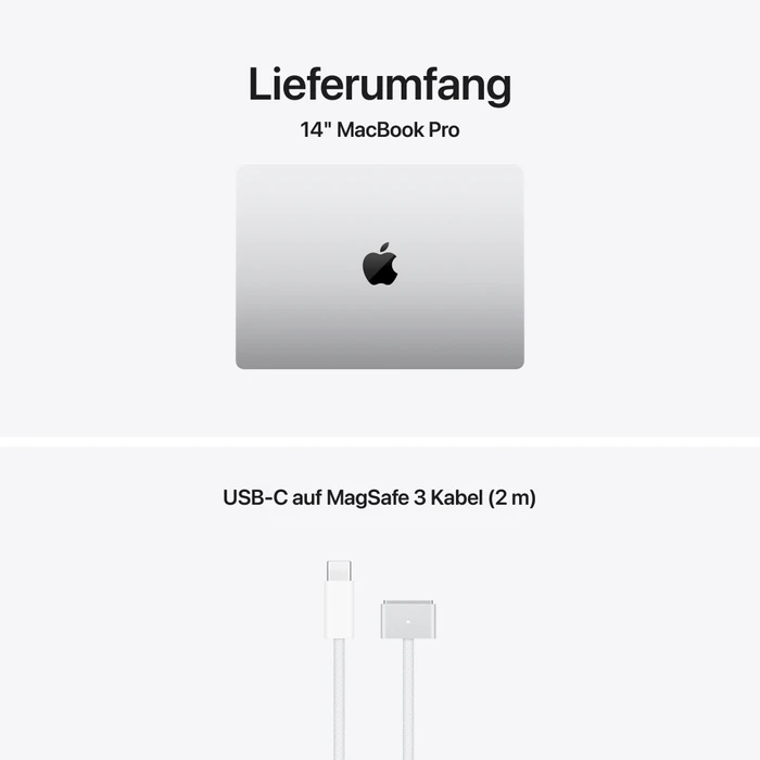Thumbnail 8 de Apple MacBook Pro 14" M5 (2025) mit 16 GB RAM und 1 TB SSD – Silber
