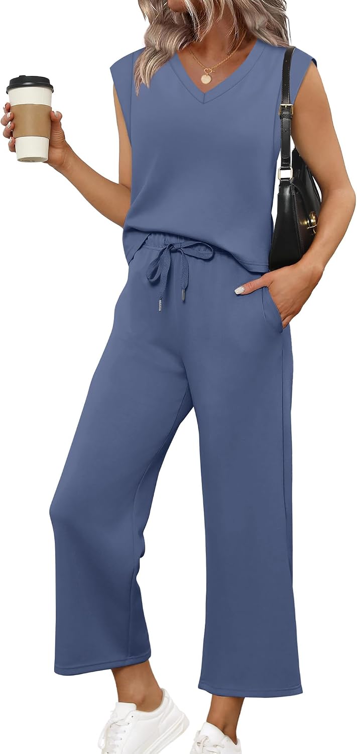 Detalle de Sampeel Women's Two-Piece Set in Spacer Fabric
