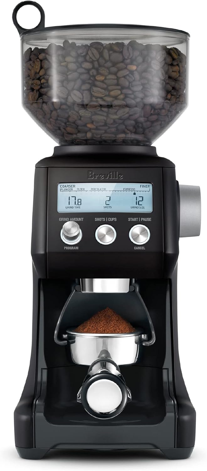 Detalle de Breville conical burr coffee grinder, 60 settings