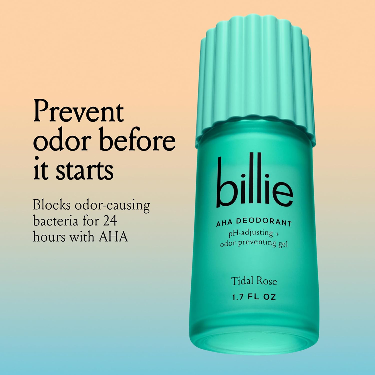 Detalle 2 de Billie AHA Deodorant Gel 1.7 oz — Tidal Rose