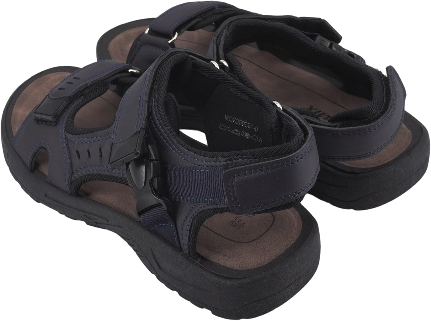 Detalle de JOMIX Sandali Uomo Outdoor: Sandali Trekking Mare e Città con Chiusura a Strappo