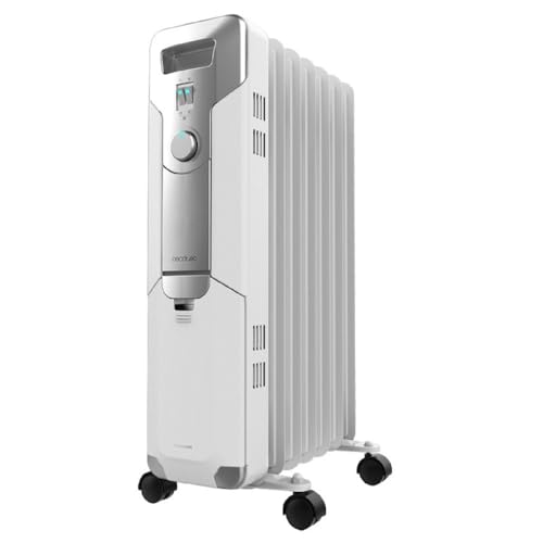 Detalle 2 de Cecotec Radiador Eléctrico de Aceite ReadyWarm 7000 Space – 7 Módulos, 1500 W