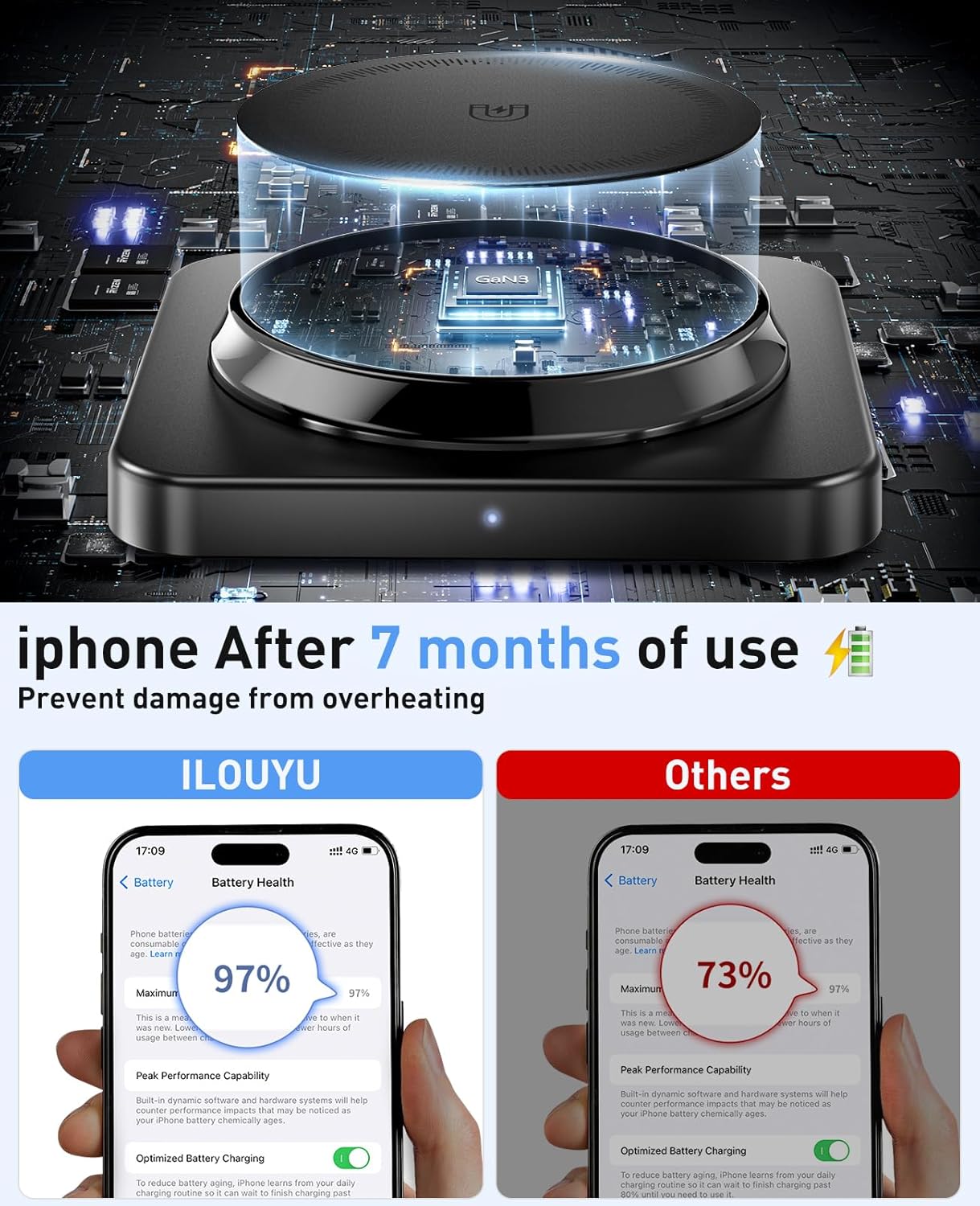 Detalle 1 de Magnetic Wireless Charger 2-Pack 15W