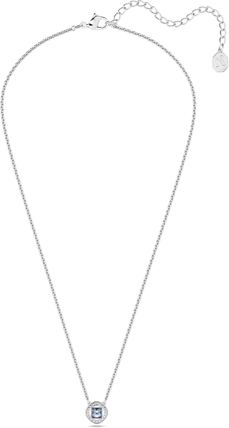 Detalle 2 de Swarovski Pendant Necklace with Blue Crystal