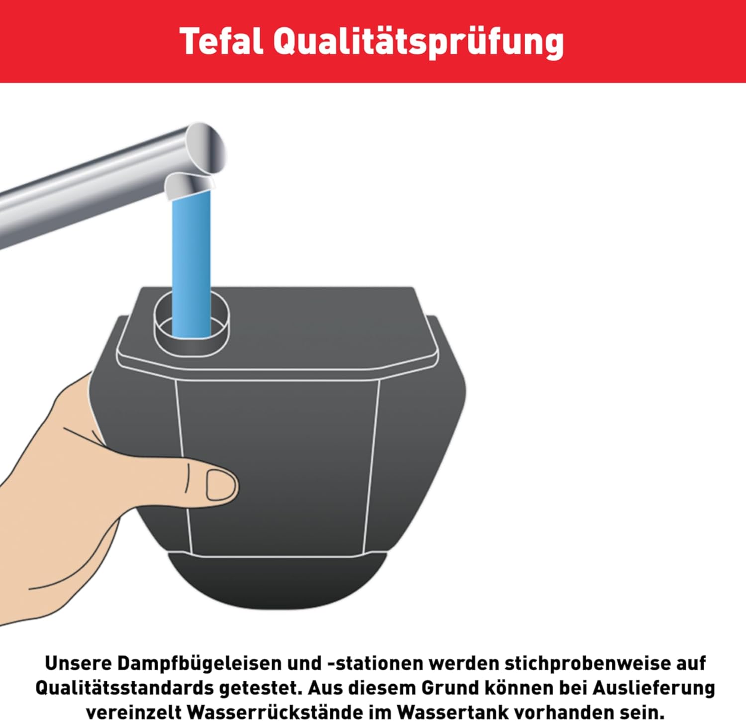 Thumbnail 6 de Tefal SV6115 Express Essential Dampfbügelstation (5,2 bar, 280 g/Min. Dampfstoß, 1,4 l) – für schnelles Bügeln