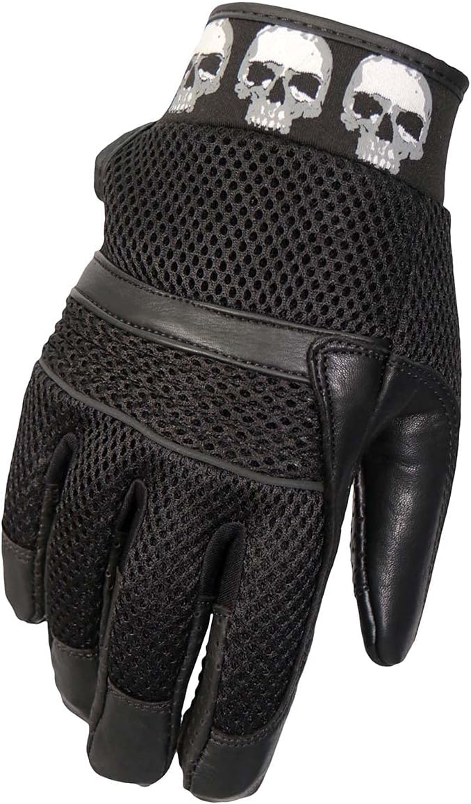 Detalle de Hot Leathers Motorcycle Gloves, Leather