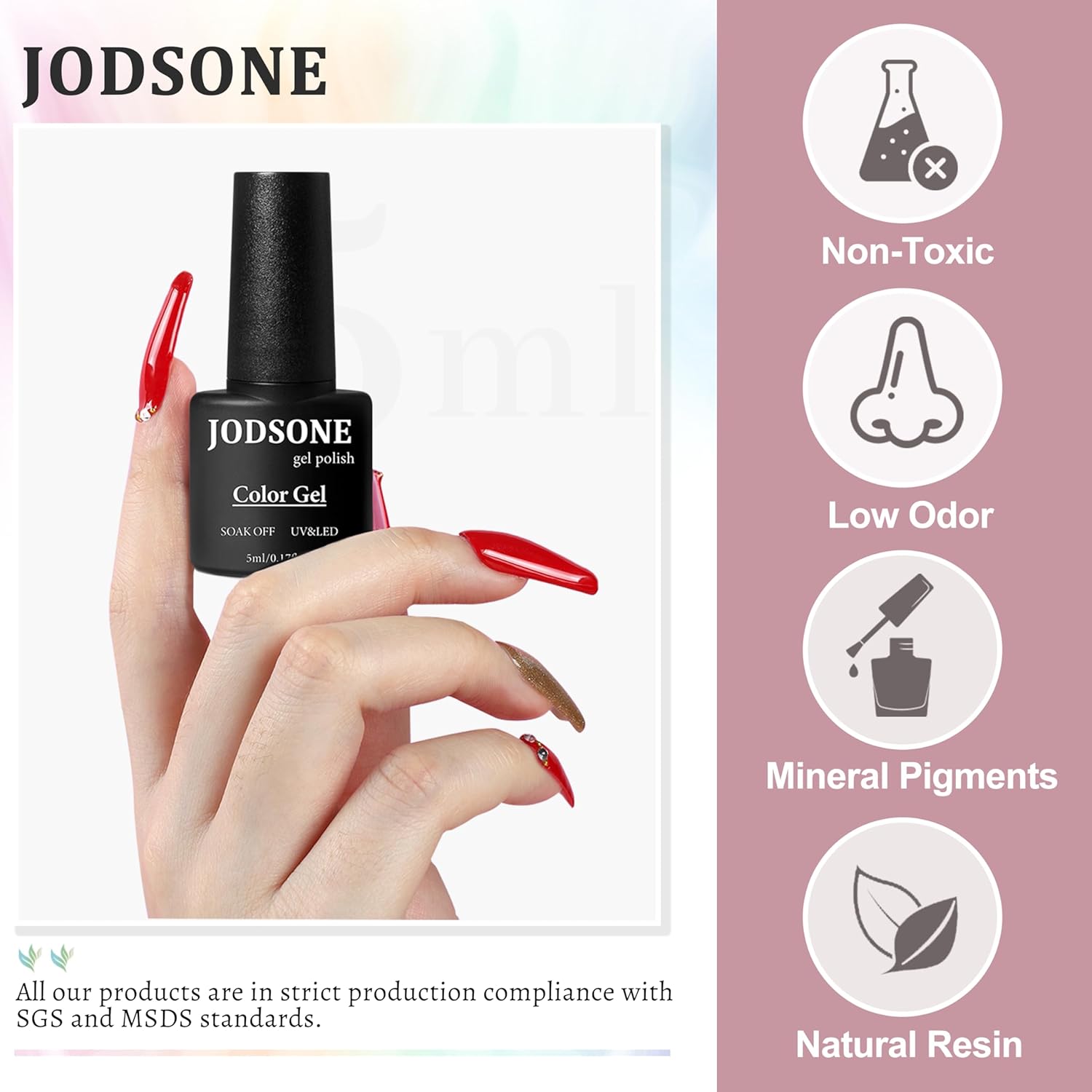 Thumbnail 5 de JODSONE Gel-Nagellack-Set 36-teiliges