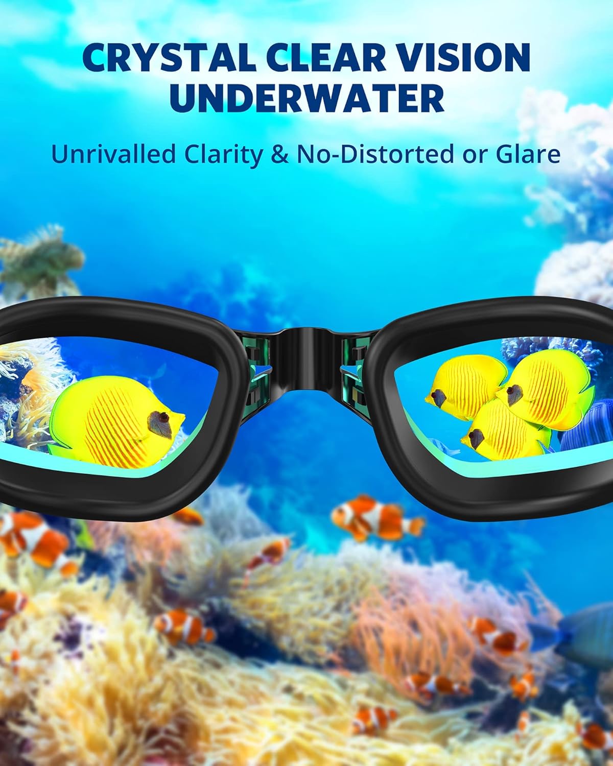 Thumbnail 5 de Aegend Swim Goggles No Leaking 180°