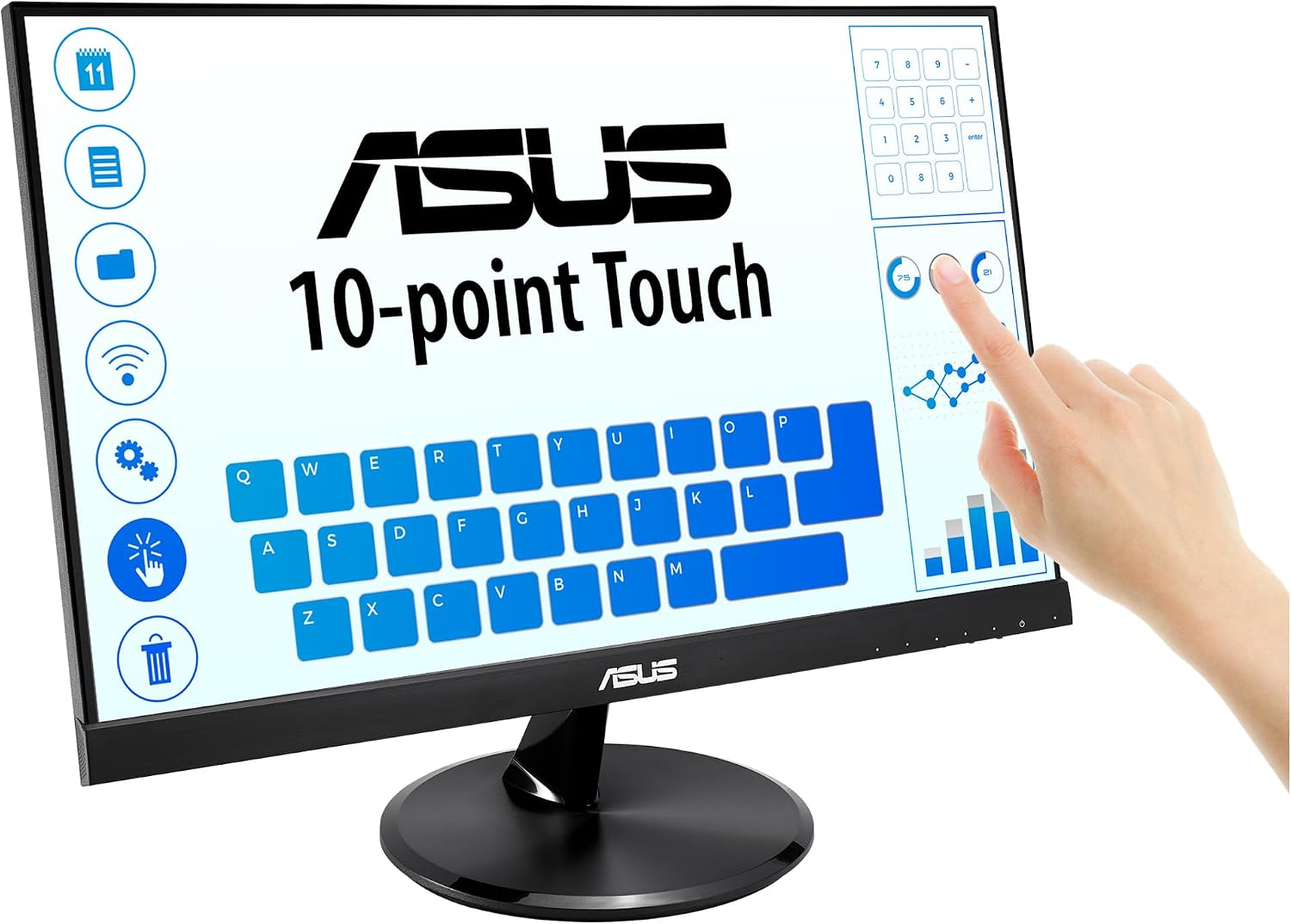 Thumbnail 1 de ASUS VT229H 21.5 Monitor IPS Touch