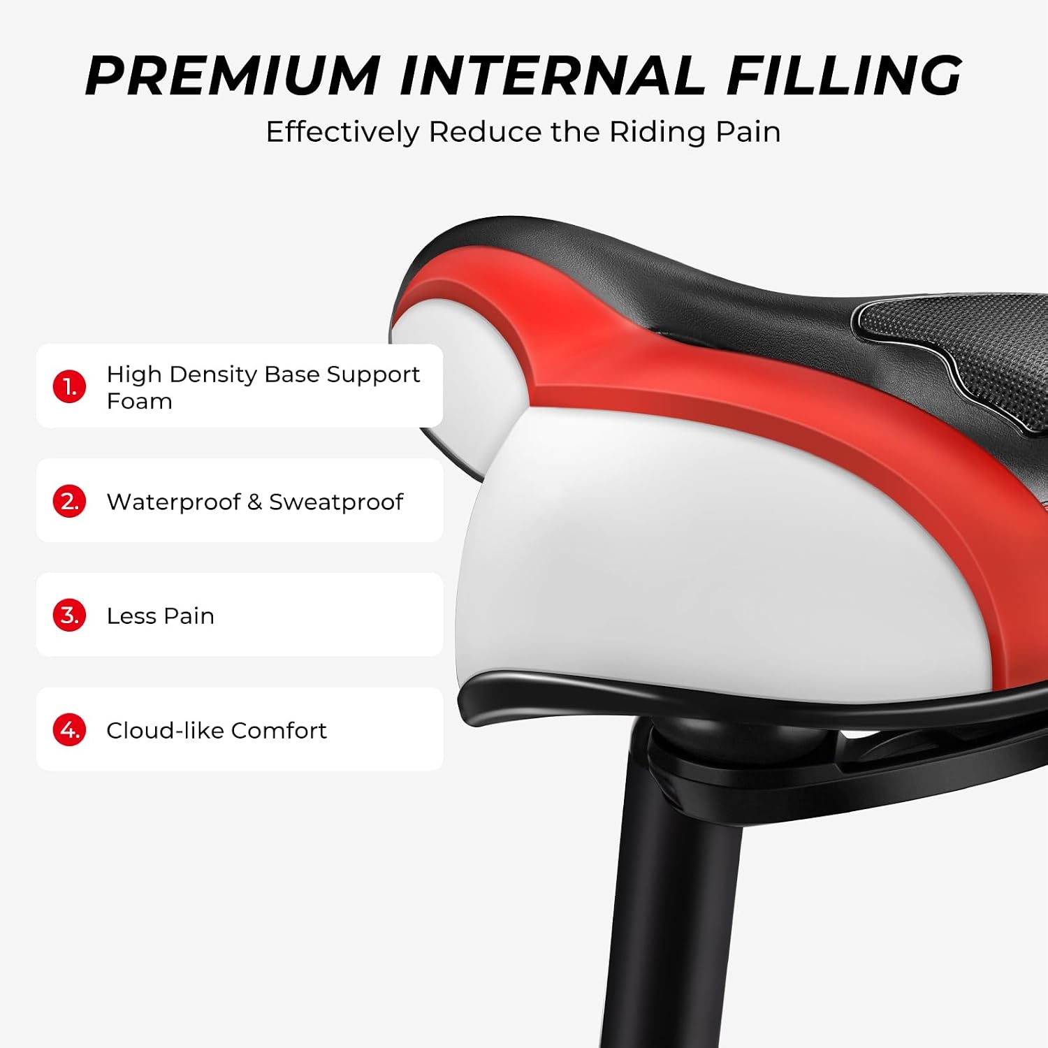 Thumbnail 4 de YOUNGDO Bicycle Saddle Gel comfort ergonomic seat