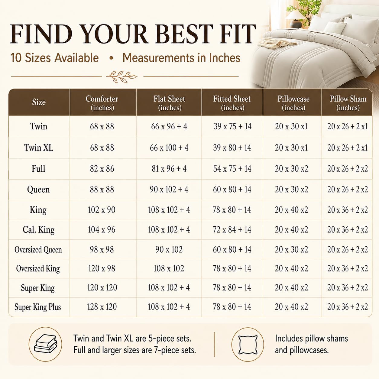 Detalle de CozyLux CLUS25G90D9FU Full-Size Comforter Set, Dark Red, 240 GSM
