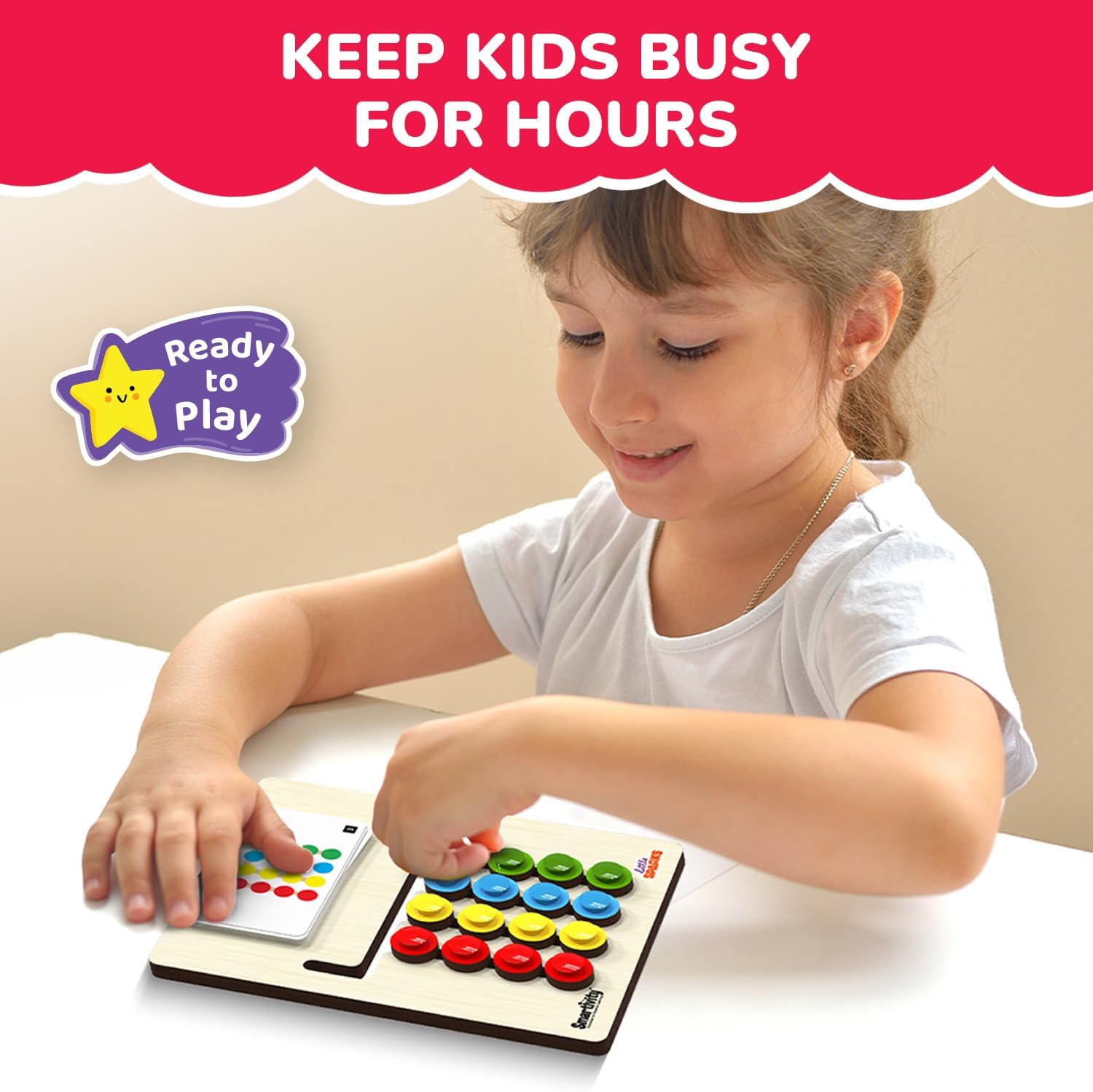 Detalle 2 de Smartivity Wooden Slide Puzzle