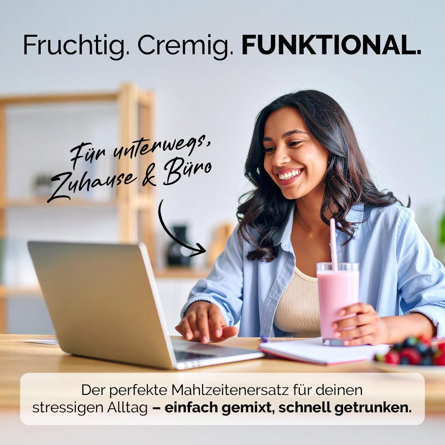 Thumbnail 4 de OFFSET Nutrition Abnehm Shake Strawberry Bay – 28 Portionen, 208 kcal pro Shake
