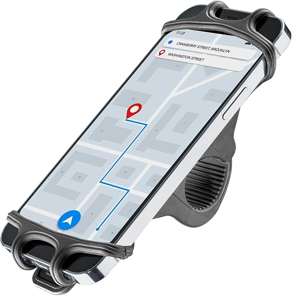 cellularline | Rider - Universal | Soporte Silicona para Bicicleta