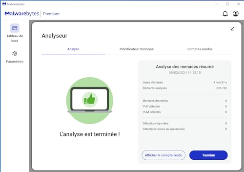 Thumbnail 8 de Malwarebytes Premium + Privacy VPN — Protection multi-plateforme pour 4 appareils (12 mois) avec code d’activation par email