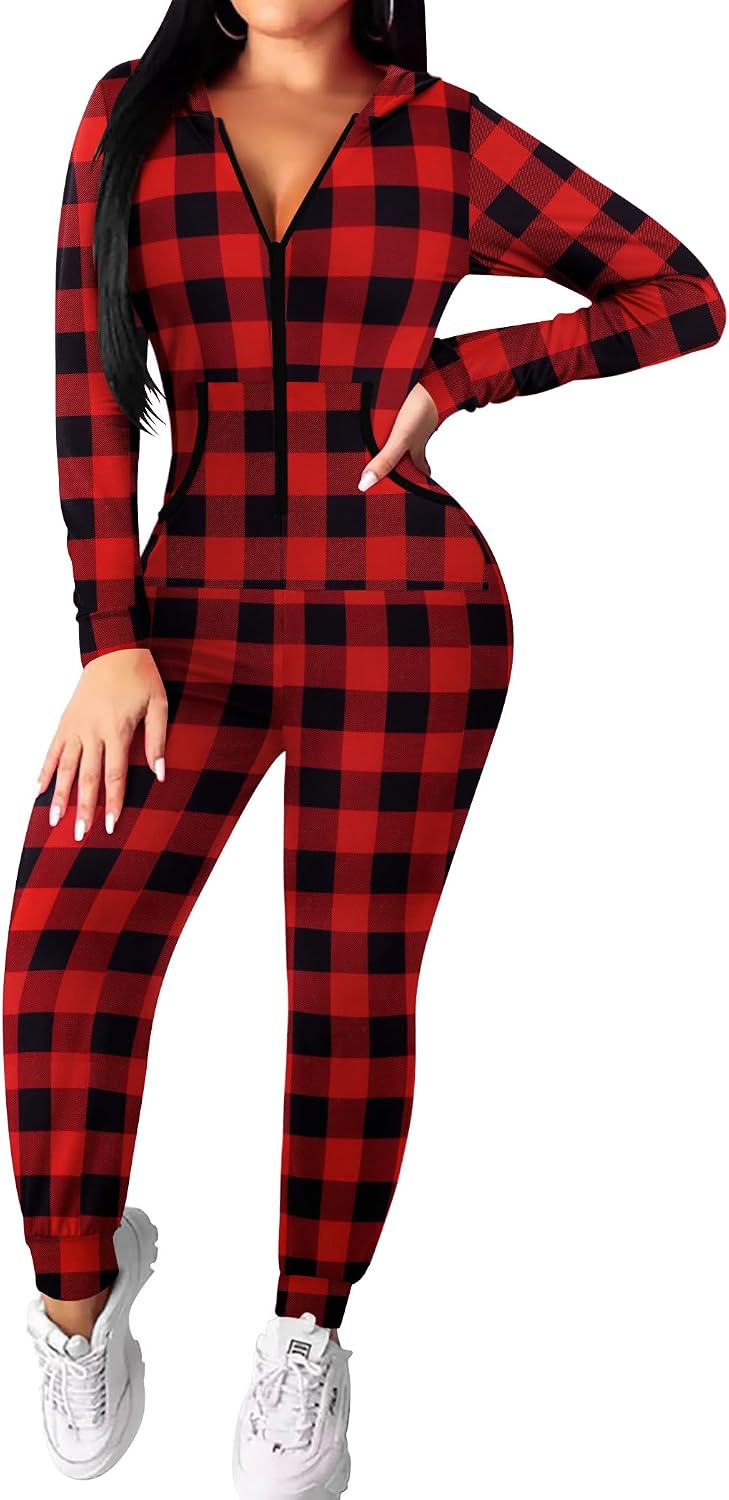 Thumbnail 6 de Ekouaer Women's Hooded Jumpsuit, 95% Polyester