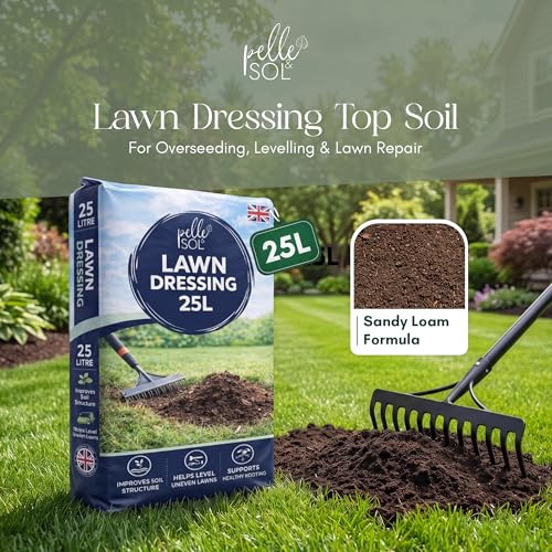 Detalle de Pelle & Sol Lawn Dressing Compost 25L