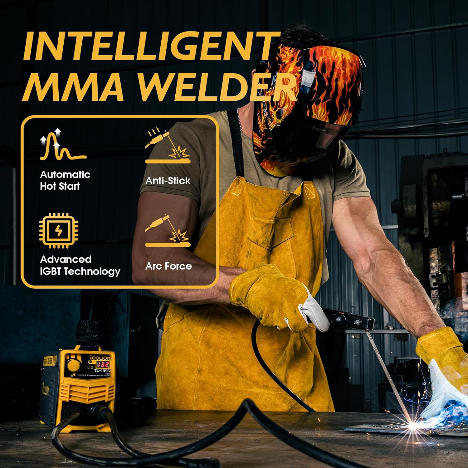 Thumbnail 4 de TOOLIOM Stick Welder 135A