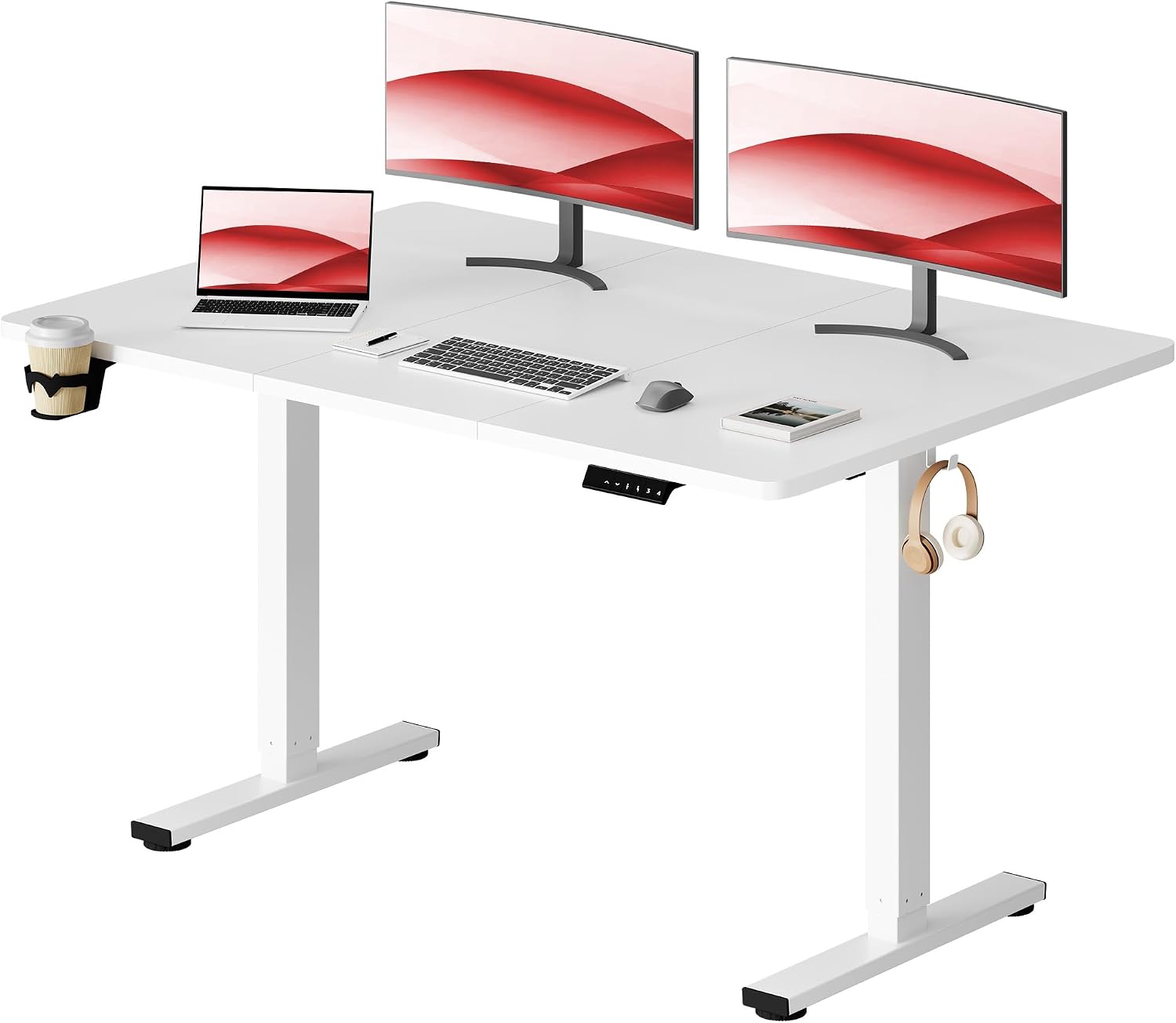 SANODESK Bureau assis debout 140x60 cm