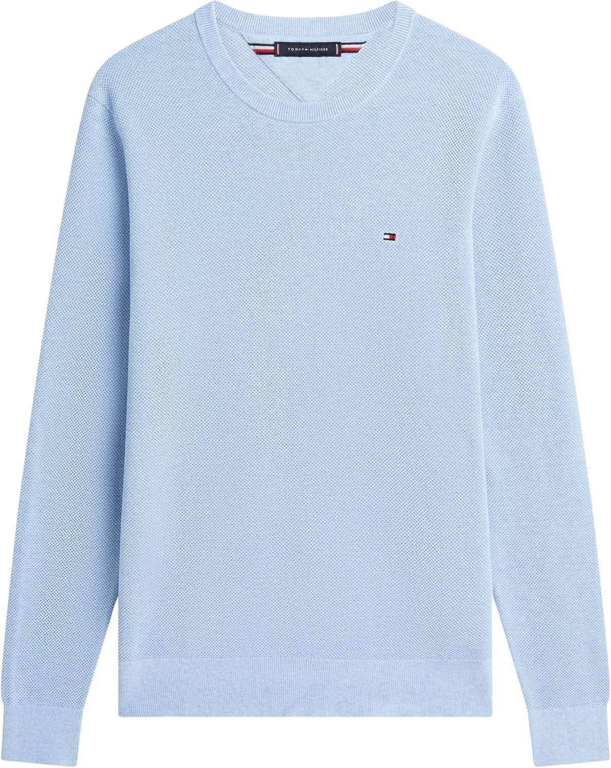 Detalle de Tommy Hilfiger Essential Structure maglione uomo con girocollo