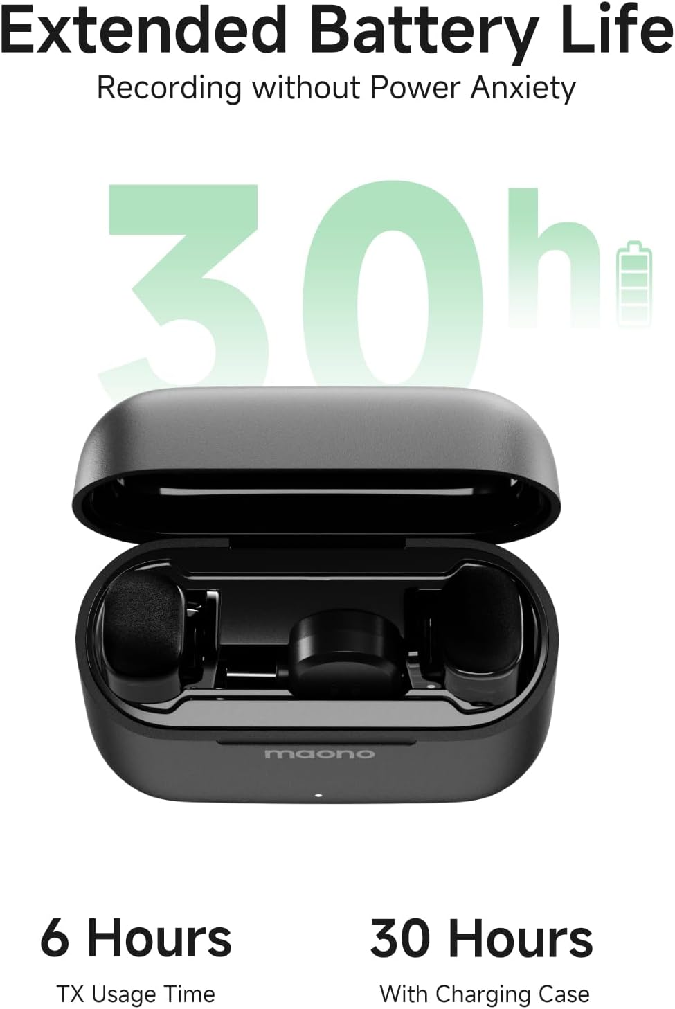 Thumbnail 3 de MAONO Wave T1 mini - PC2 USB-C wireless lavalier microphone with 4-stage noise reduction