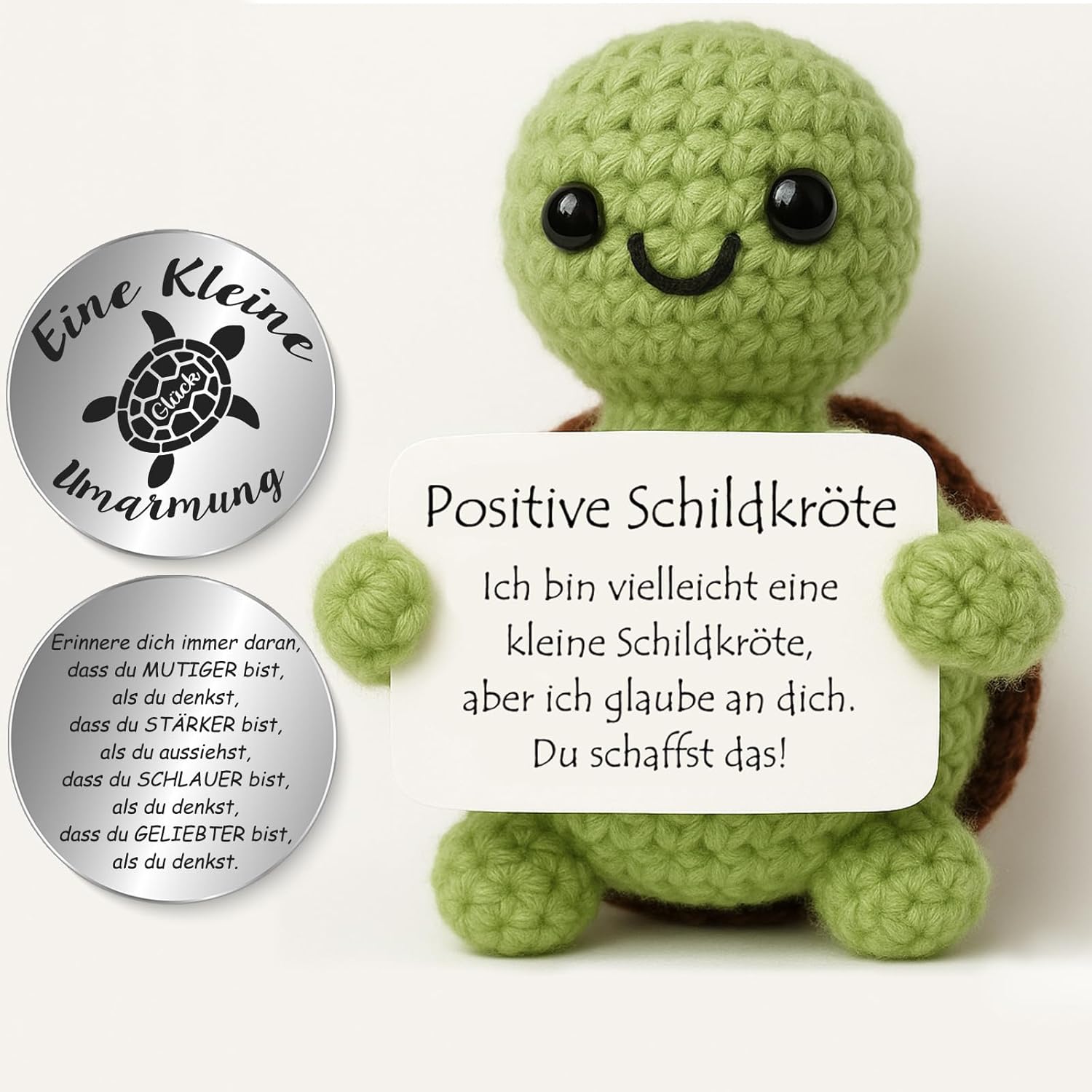 Detalle de Tixlux Pocket Hug Schildkröte 5 x 7 cm