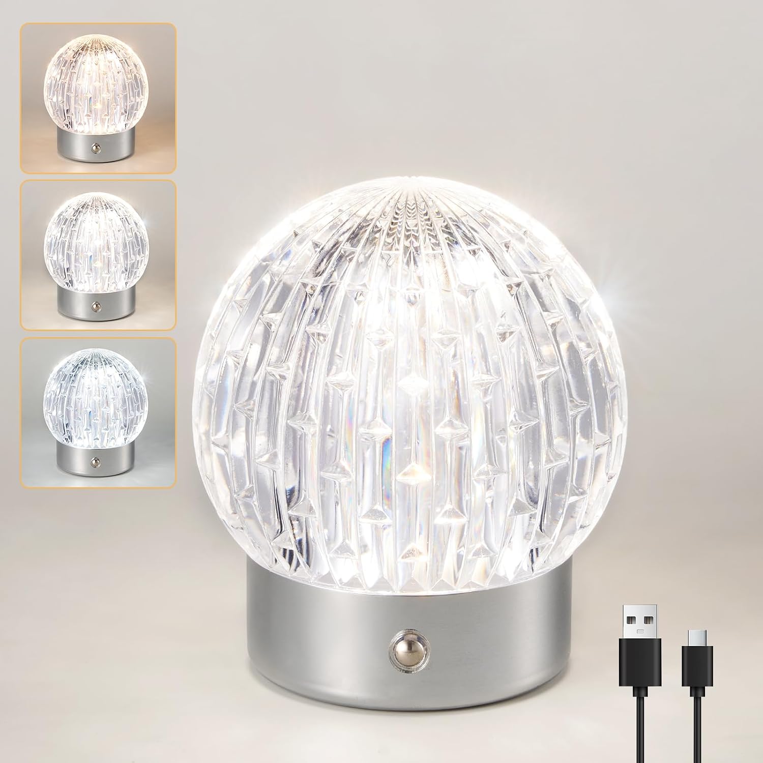 Detalle de HARPER LIVING table lamp, rechargeable battery 1000mAh