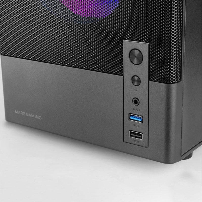 Detalle de NeoPC Onyx: PC de sobremesa con Ryzen 7 5700X, 32 GB, 1 TB SSD, RTX 5060 y Windows 11 Pro
