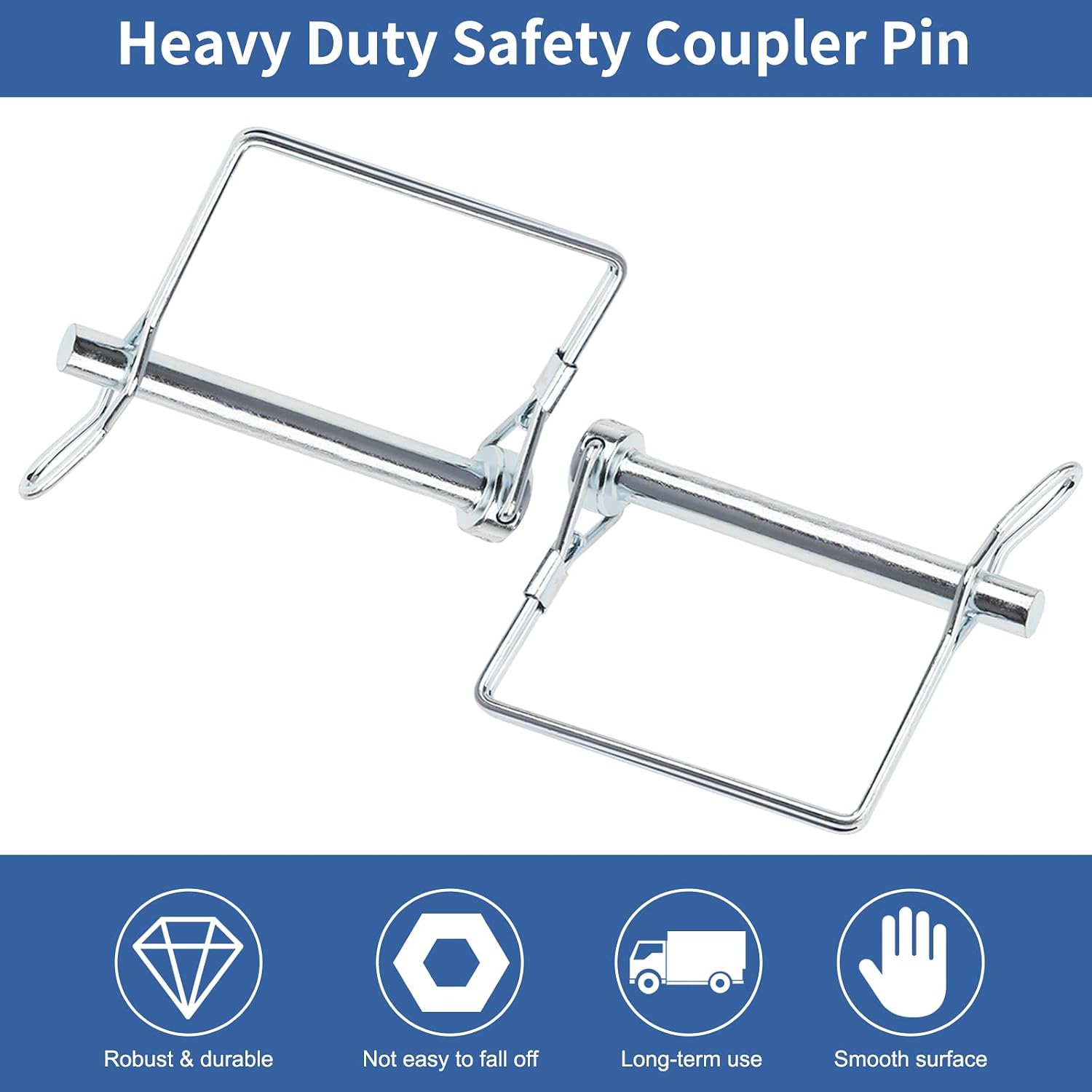 Detalle 2 de Roauend trailer lock pin, 5/16 inch
