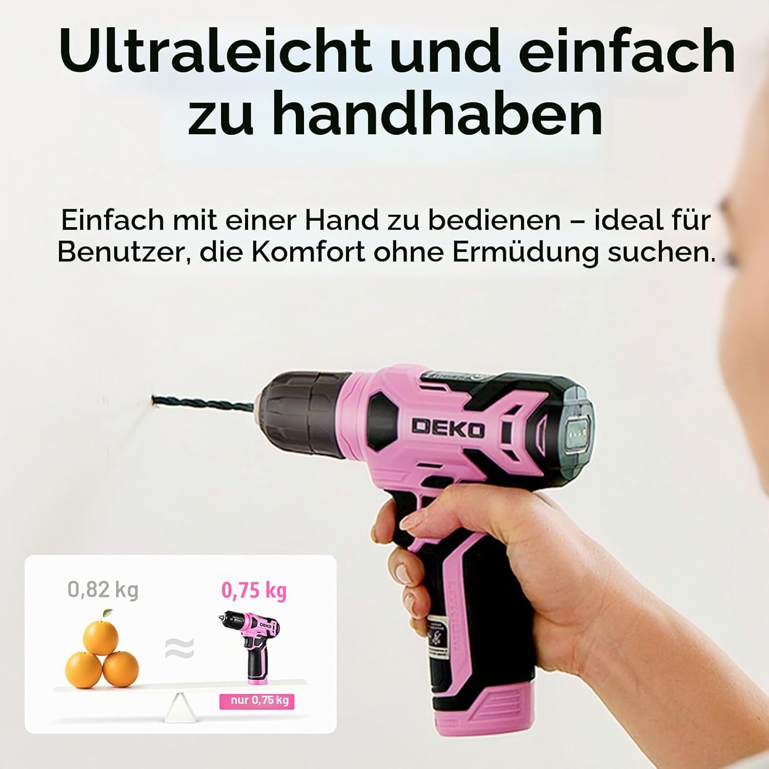 Detalle de DEKO Werkzeugkiste 126-teilig