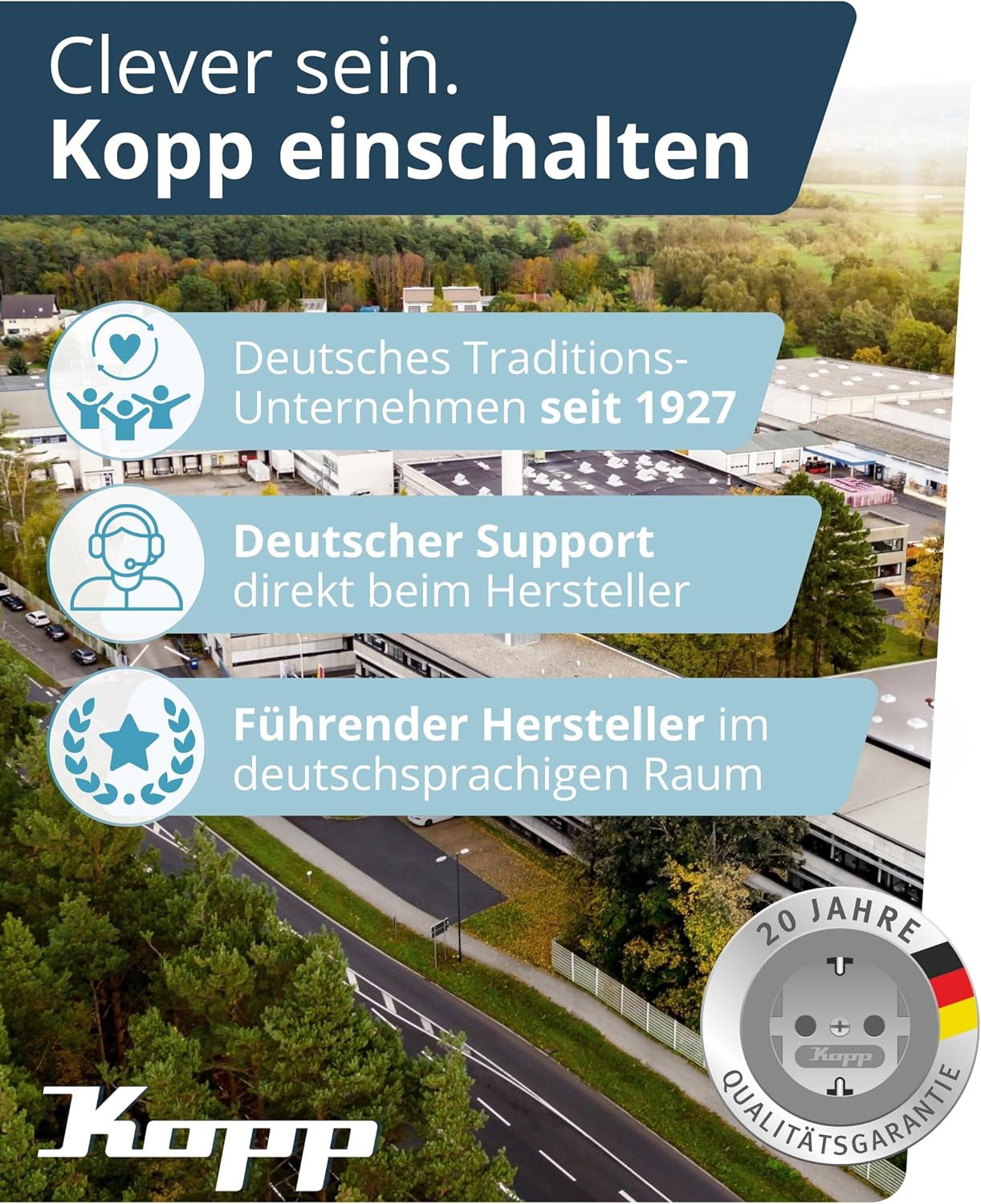 Thumbnail 6 de Kopp PARIS 4-fach Abdeckrahmen in Matt-Schwarz (8,3 x 29,6 cm) für Steckdosen & Schalter