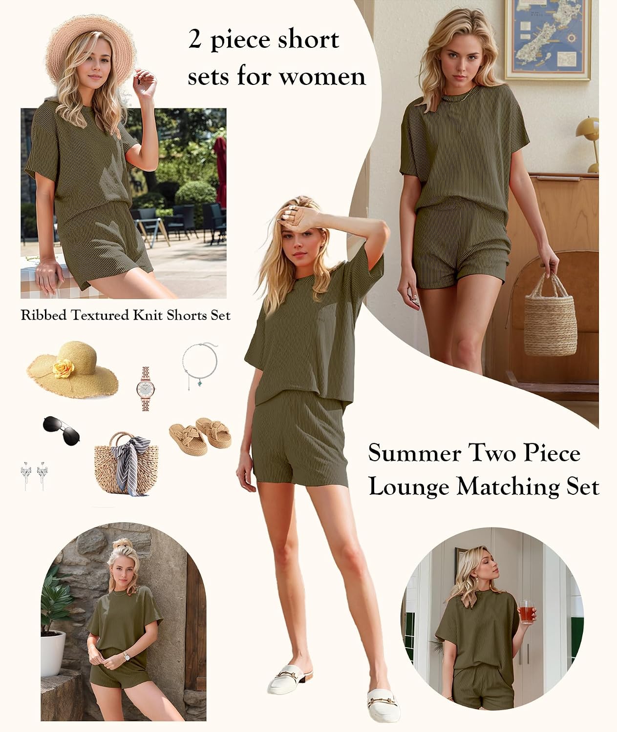 Detalle de MARZXIN Two-Piece Summer Knit Set for Women