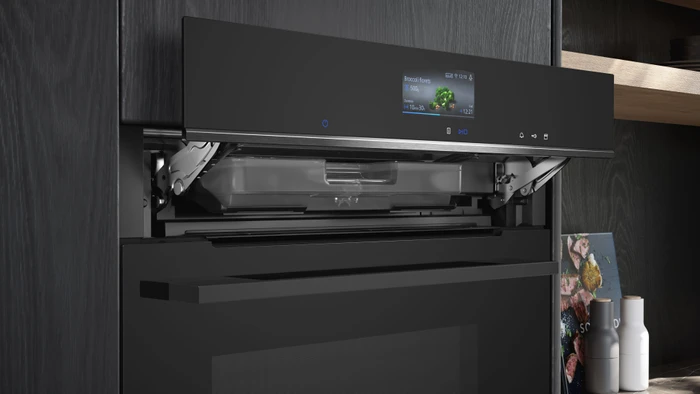 Detalle de Siemens HS736G3B1 Dampfbackofen mit AirFry