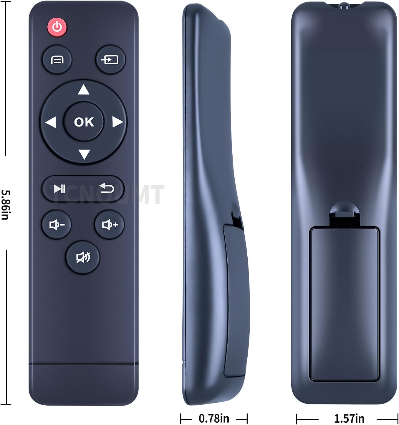 Detalle 2 de TCNOUMT Replacement Remote Control for iTJQ and Compatible Projectors