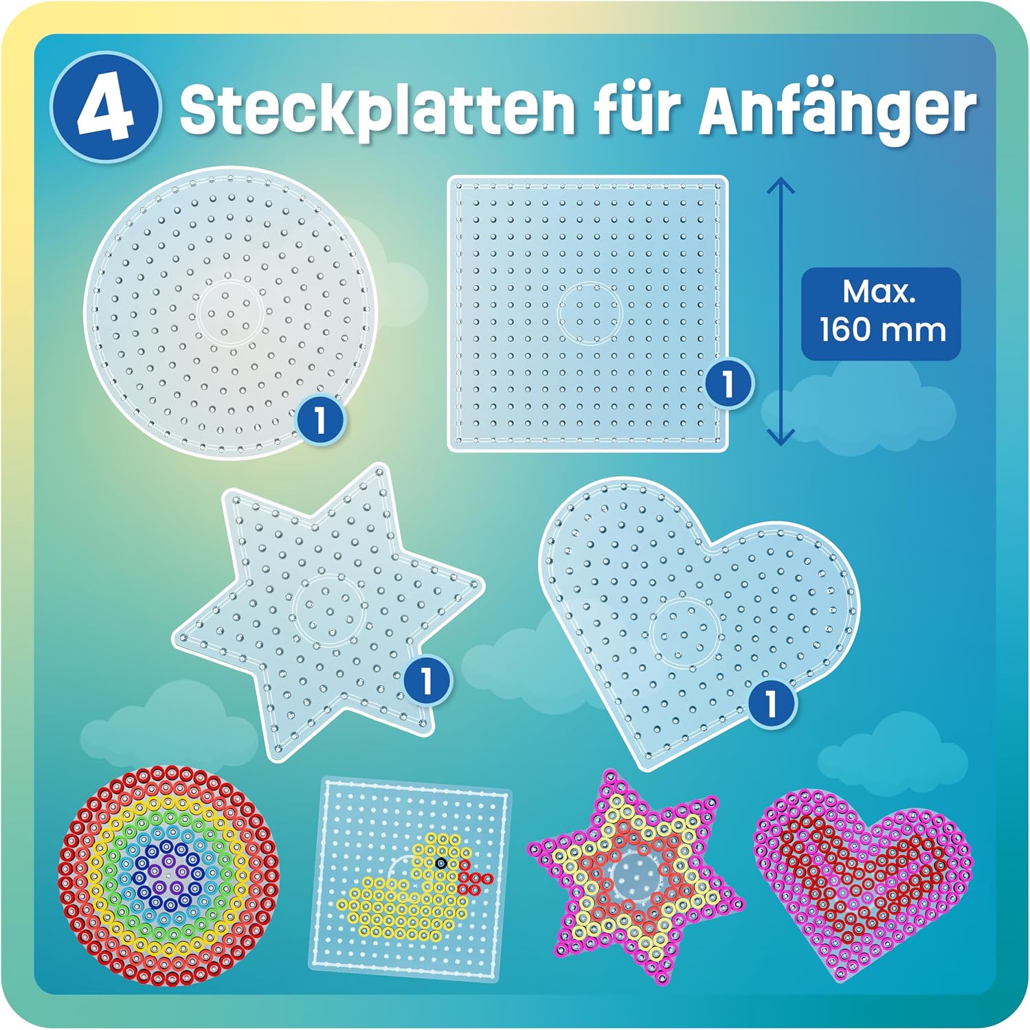 Thumbnail 1 de Smowo 10mm Steckplatten Set 4 🧩