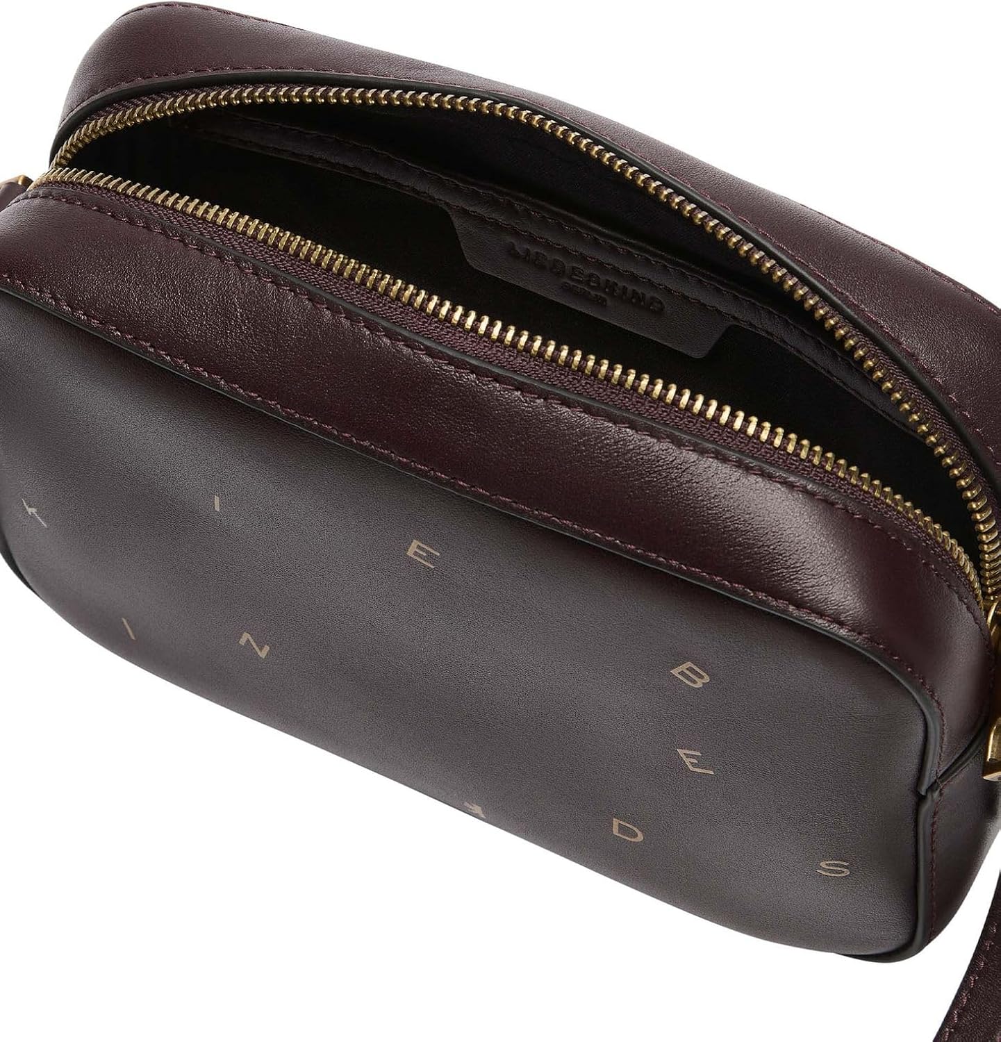 Thumbnail 2 de LIEBESKIND Ella S Dancing Letters Sft Nap Crossbody – burgunderrot aus Weichleder