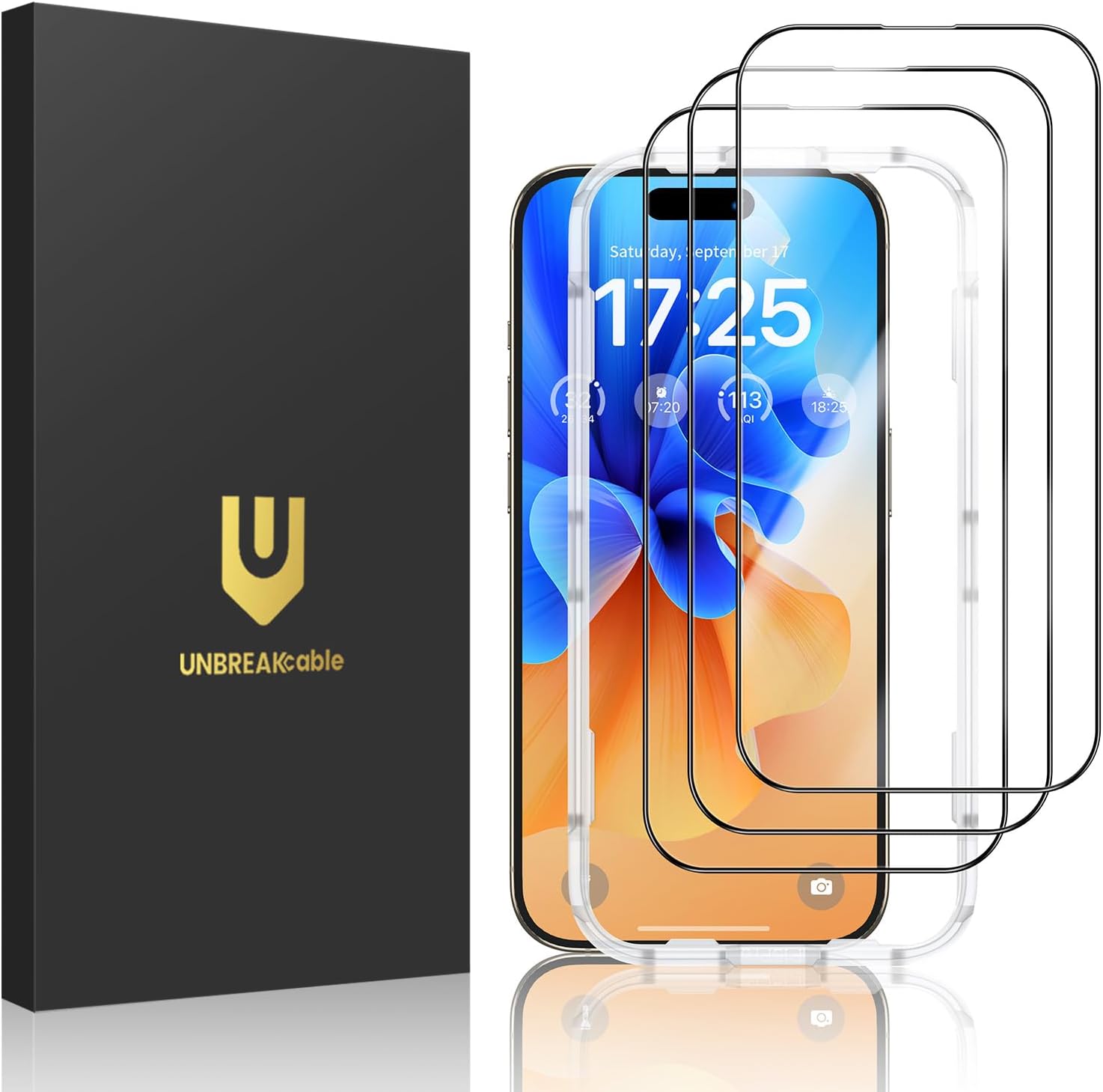 Detalle de UNBREAKcable iPhone 15 Pro pellicola 6,1