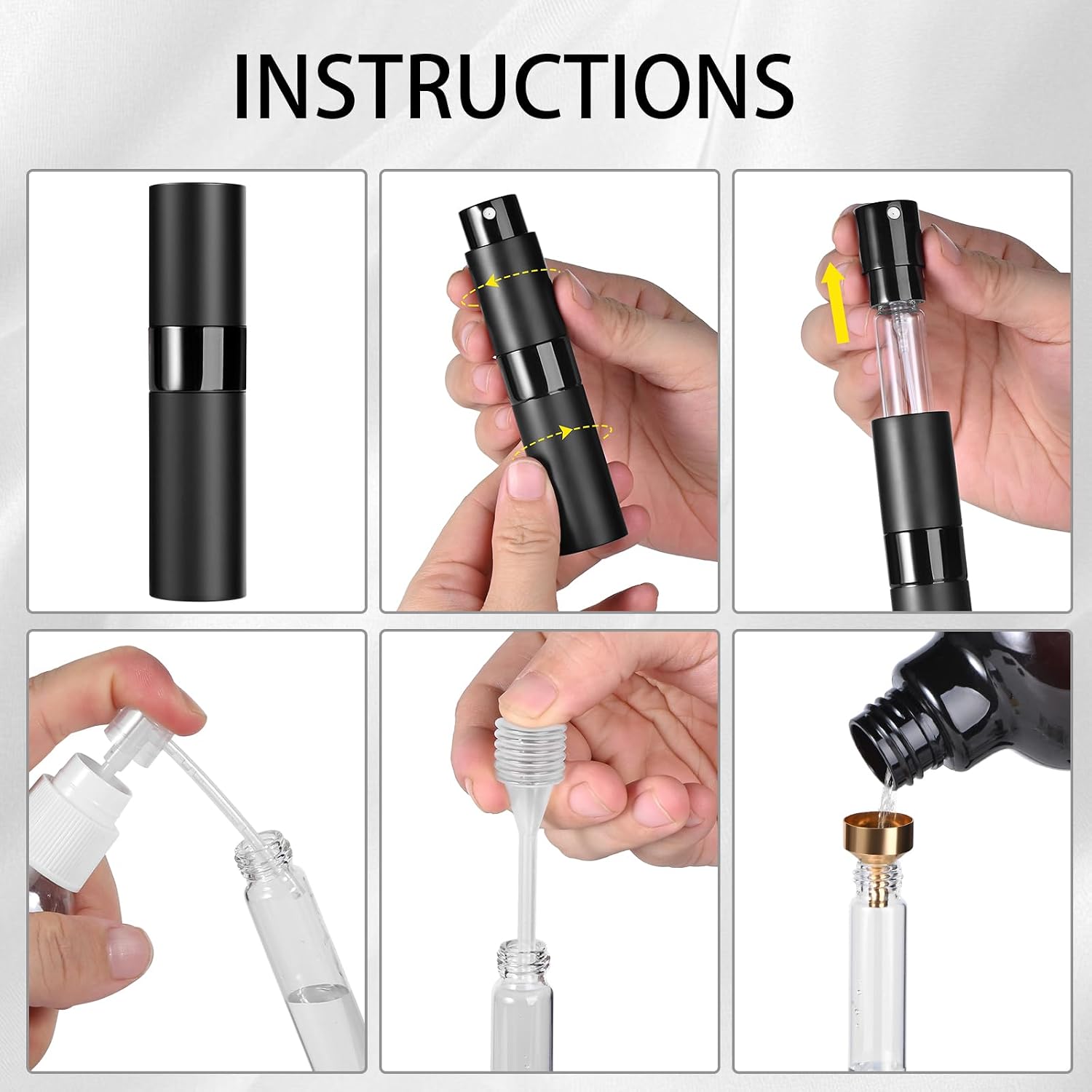 Detalle de Likealot Travel Perfume Atomizer 8 mL